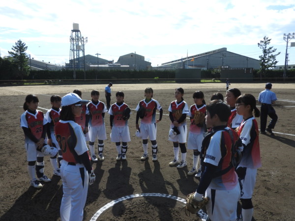 第32回石川県中学校新人大会　準決勝の模様（内灘　対　森本）４